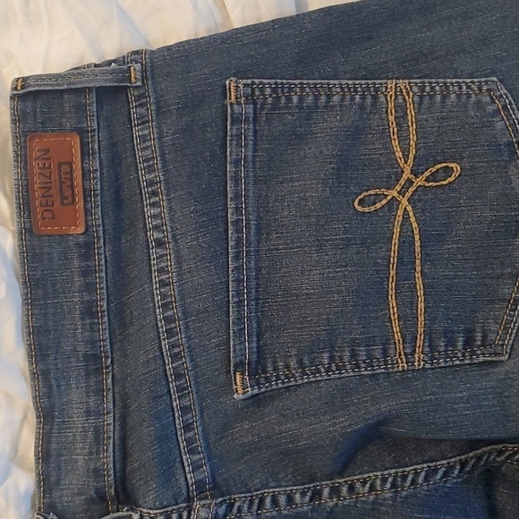Denizens Levi Dark Blue 5 pocket Jeans - Picture 3 of 4